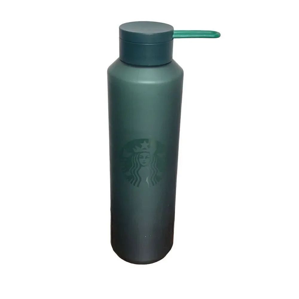 Starbucks Emerald Green Textured 22oz Water Bottle  2022 Starbucks